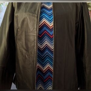 Women's Genuine Leather Jacket Size 12